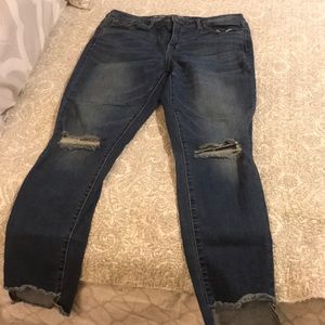 Curvy Skinny size 12 stretch jean.